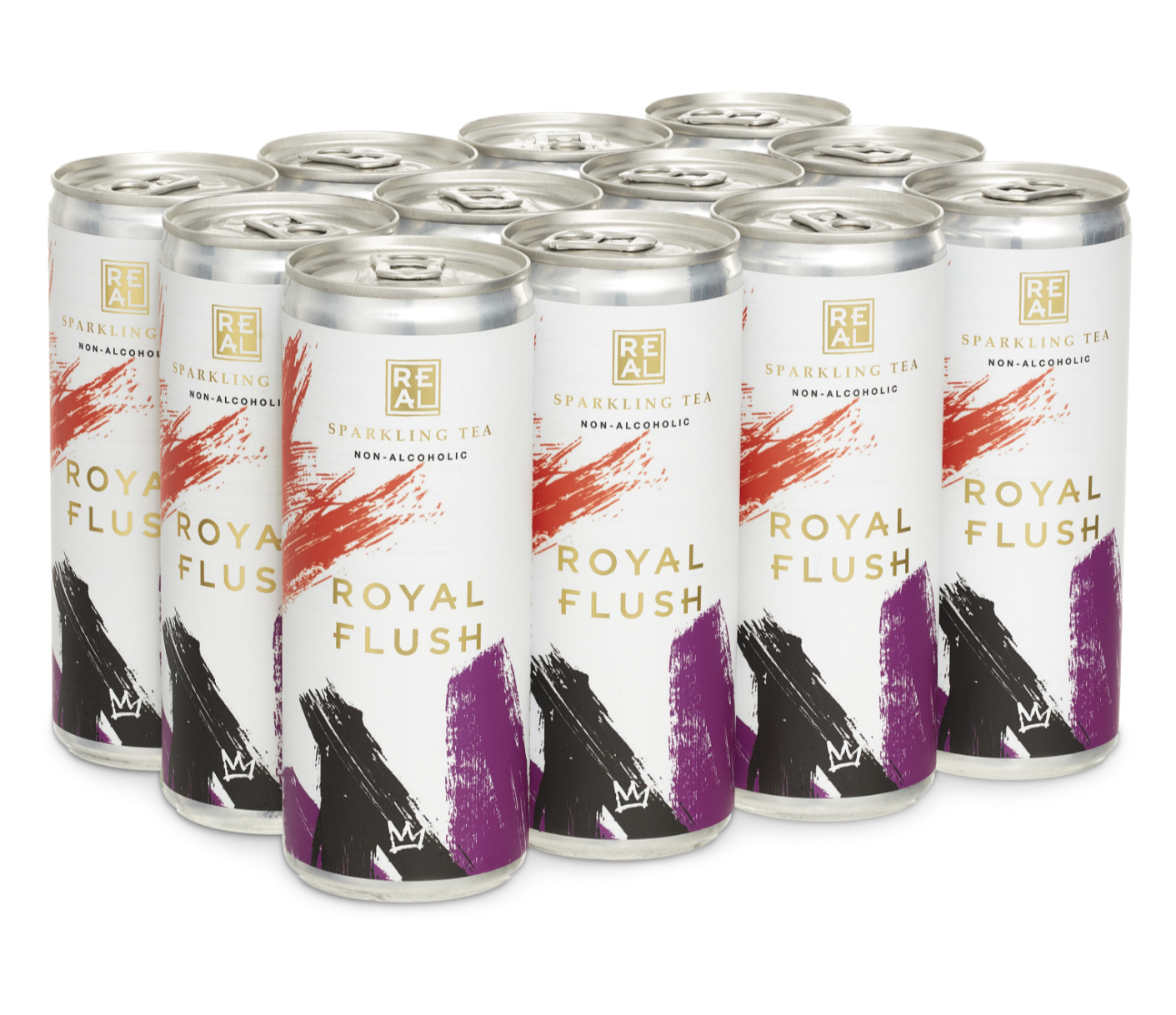 Royal Flush Can Case of 12 The REAL Drinks Co.